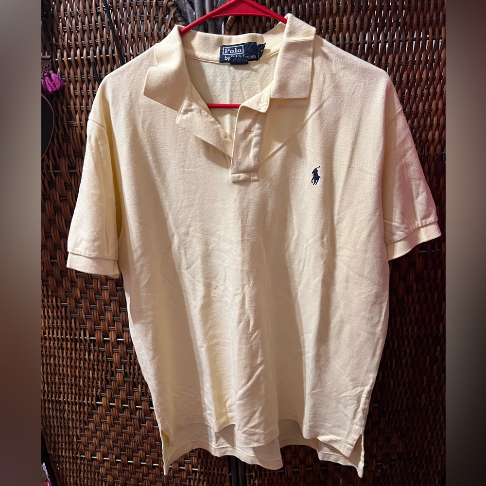 Light yellow polo